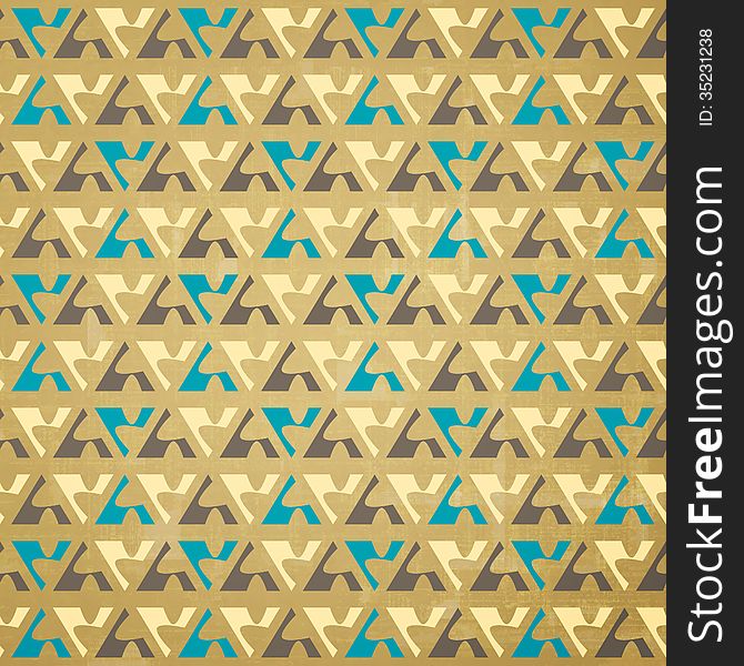 New seamless pattern with colored triangles can use like textured wallpaper