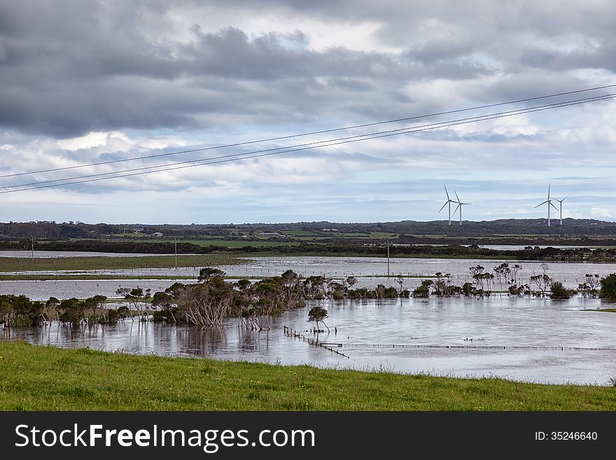 Flooding in Victoria, Australia