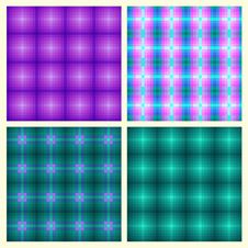 Vector Set Of Patterns Royalty Free Stock Photography