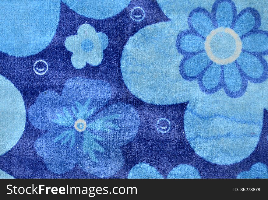 Carpet of flowers in shades of blue and blue celestial. Carpet of flowers in shades of blue and blue celestial