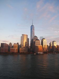 Manhattan: Evening Stock Images Manhattan: Evening Stock Images