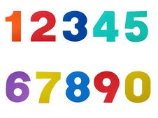 Colorful Digital Set Royalty Free Stock Images Colorful Digital Set Royalty Free Stock Images