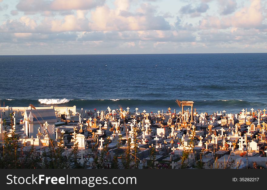 Cemetery In Old San Juan, Puerto Rico