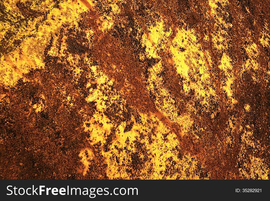 Rusty metal texture