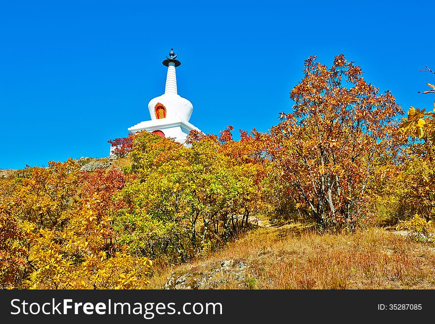 The White Tower And Autumn Forest