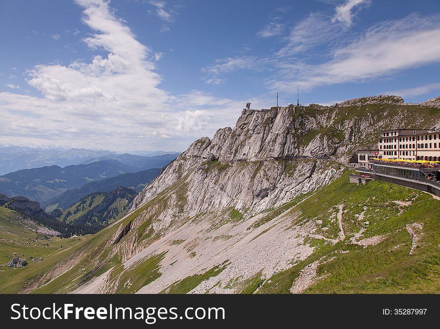 Top of the Mt. Pilatus, Switzerland