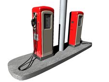 Retro Gas Station Stock Images Retro Gas Station Stock Images