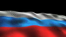 Russia Flag Stock Photo