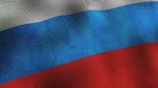 Russia Flag Royalty Free Stock Image
