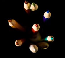 Colored Pencils Royalty Free Stock Image