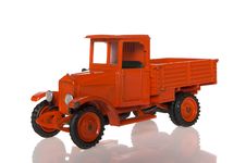Red Toy Truck Royalty Free Stock Image Red Toy Truck Royalty Free Stock Image