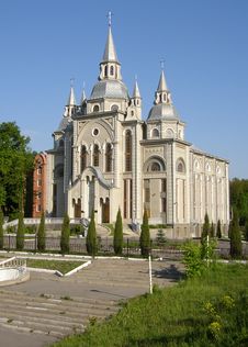 Church In Gothic Style Royalty Free Stock Image Church In Gothic Style Royalty Free Stock Image