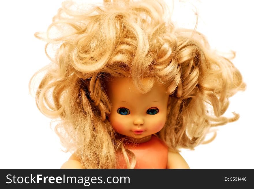 Blonde Vintage Doll 12