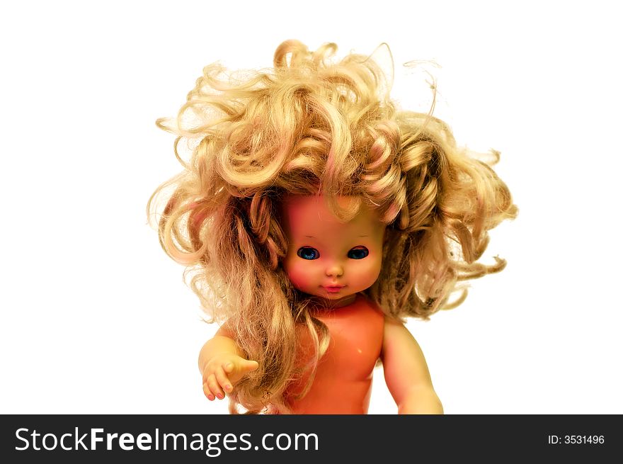 Blonde Vintage Doll 13