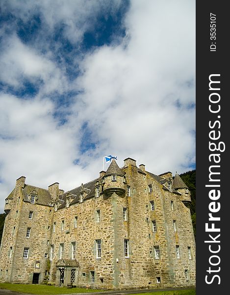 Castle and clouds