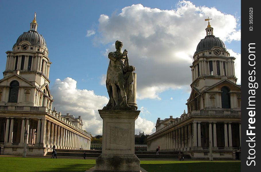 The Old Royal Naval College at Greenwich