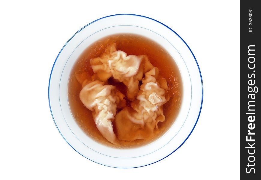 Wontons Dumplings Soup