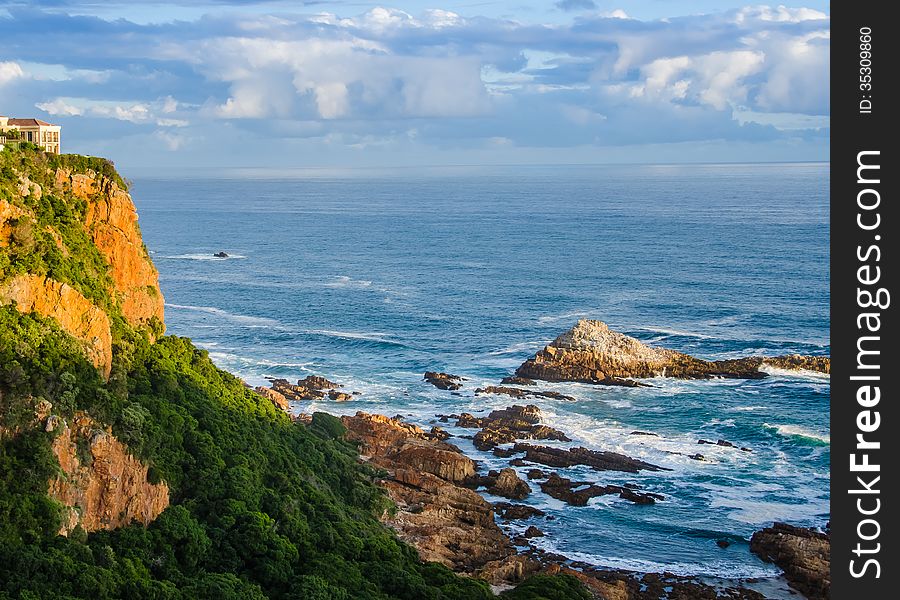 Indian Ocean At Knysna, South Africa