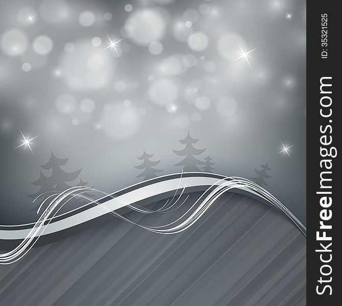 Abstract winter vector background. Eps10 design