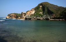 Ngrenehan Beautiful Beach Stock Photography Ngrenehan Beautiful Beach Stock Photography