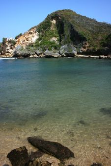 Ngrenehan Beautiful Beach Stock Image Ngrenehan Beautiful Beach Stock Image