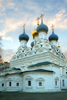 Russia. Church Of St. Nicholas Stock Images