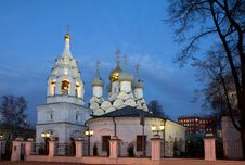 Russia. Church Of St. Nicholas Stock Images