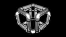 Cube-tube Stock Photography Cube-tube Stock Photography