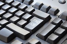 Keyboard Find Job Stock Image Keyboard Find Job Stock Image