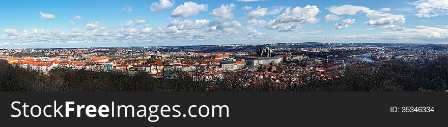 Czech Republic Prague panorama landscape