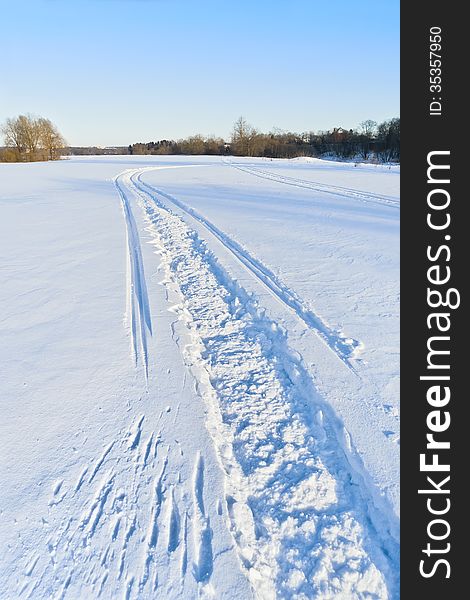 Snowmobile Track