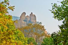 The Overlooking Sea Boulders And Autumnal Scenery Royalty Free Stock Photos The Overlooking Sea Boulders And Autumnal Scenery Royalty Free Stock Photos