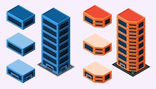 Isometric Building Stock Photo Isometric Building Stock Photo