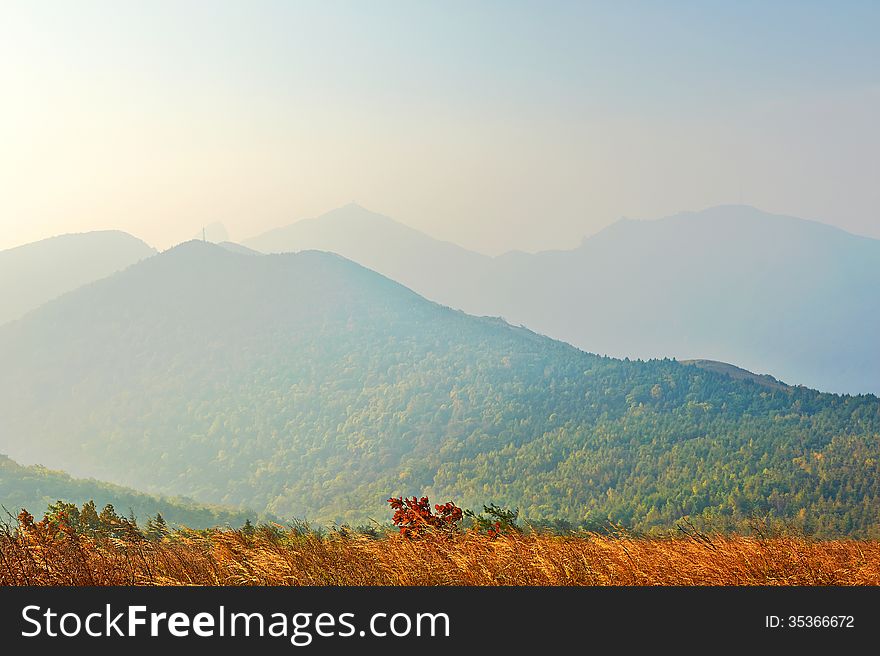 The photo taken in China's Hebei province qinhuangdao city,ancestral mountain scenic area.The time is October 4, 2013. The photo taken in China's Hebei province qinhuangdao city,ancestral mountain scenic area.The time is October 4, 2013.