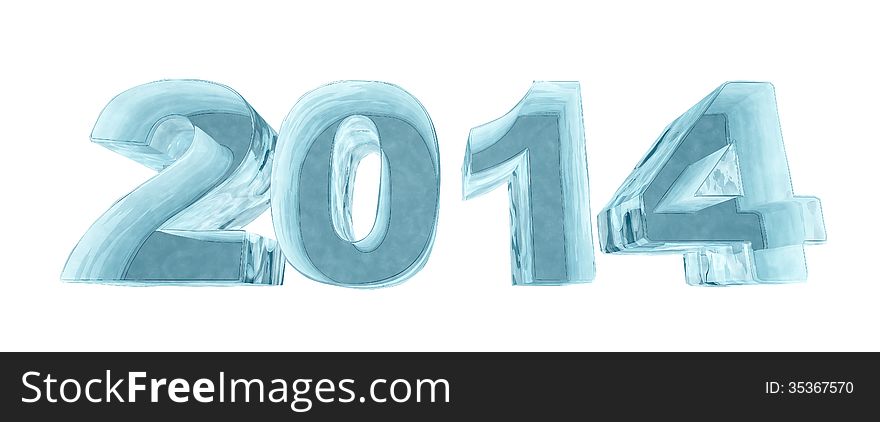 New 2014 year ice figures