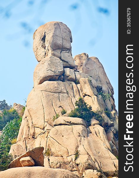 The photo taken in China's Hebei province qinhuangdao city,ancestral mountain scenic area,the gallery valley.The time is October 4, 2013. The photo taken in China's Hebei province qinhuangdao city,ancestral mountain scenic area,the gallery valley.The time is October 4, 2013.