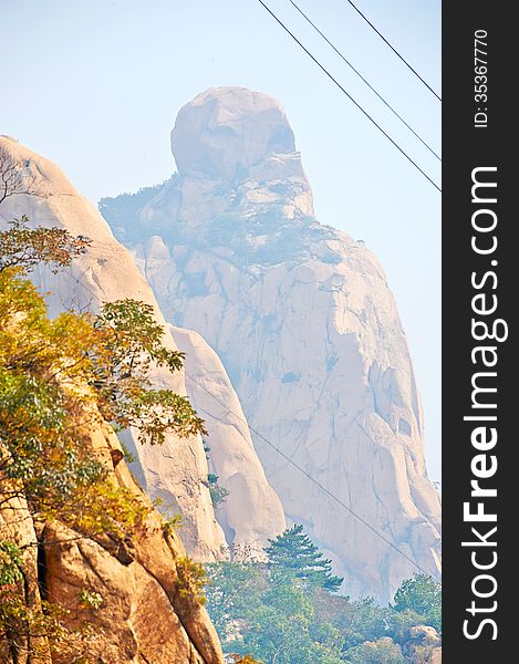 The photo taken in China's Hebei province qinhuangdao city,ancestral mountain scenic area,the gallery valley.The time is October 4, 2013. The photo taken in China's Hebei province qinhuangdao city,ancestral mountain scenic area,the gallery valley.The time is October 4, 2013.