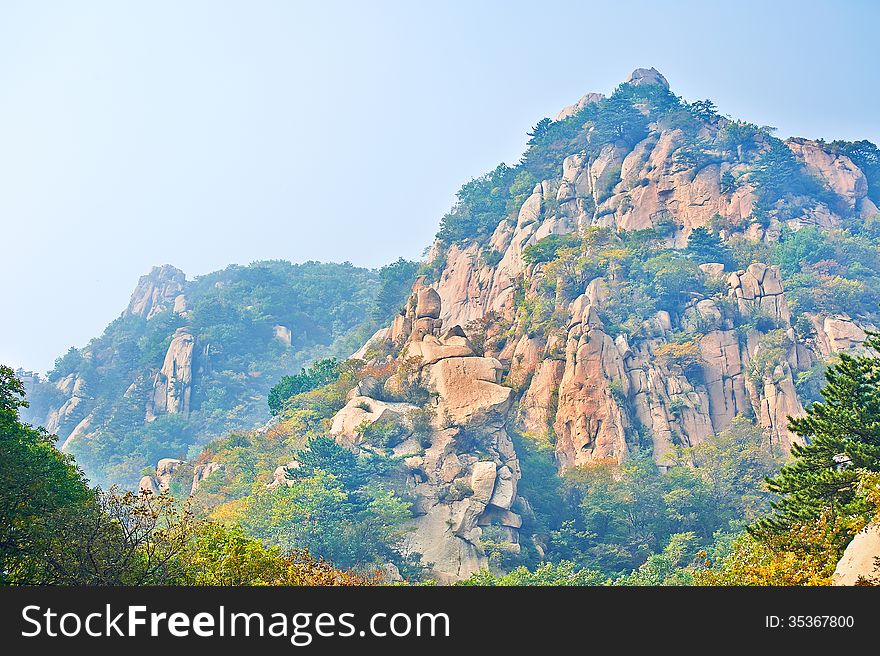 The photo taken in China's Hebei province qinhuangdao city,ancestral mountain scenic area,the gallery valley.The time is October 4, 2013. The photo taken in China's Hebei province qinhuangdao city,ancestral mountain scenic area,the gallery valley.The time is October 4, 2013.