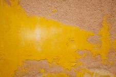 Weathered Yellow Wall Venice Royalty Free Stock Image Weathered Yellow Wall Venice Royalty Free Stock Image