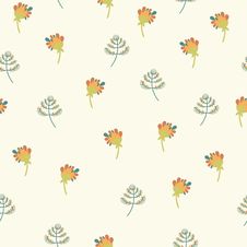 Seamless Pattern With Small Flowers Stock Photos Seamless Pattern With Small Flowers Stock Photos