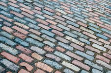 Diagonal Street Cobbles Stock Photography Diagonal Street Cobbles Stock Photography