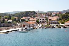Landscape Of The Mediterranean Sea In Croatia Royalty Free Stock Photos Landscape Of The Mediterranean Sea In Croatia Royalty Free Stock Photos