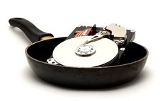 Cooked Hard Drive Stock Photos Cooked Hard Drive Stock Photos