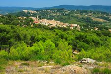 Village Of Provence Royalty Free Stock Photo Village Of Provence Royalty Free Stock Photo