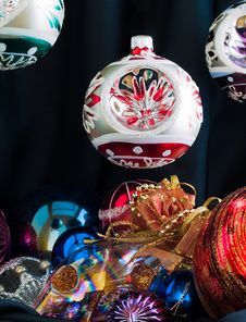 Christmas Baubles Royalty Free Stock Photography Christmas Baubles Royalty Free Stock Photography