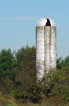 Old Silo Royalty Free Stock Images