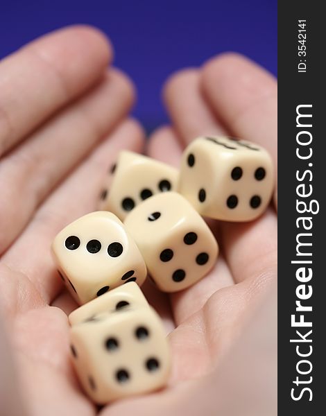 Dice in Hand