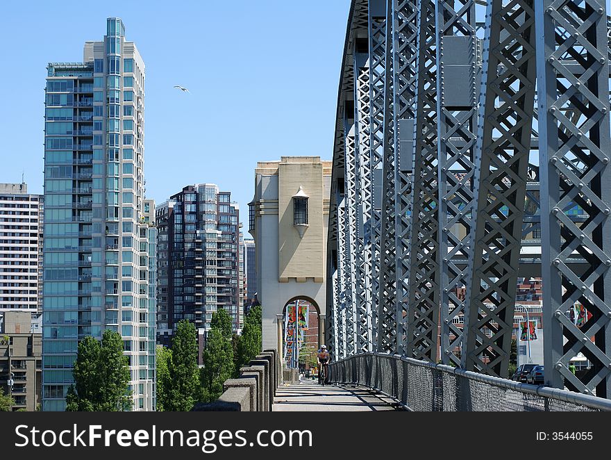 On Vancouver Bridge