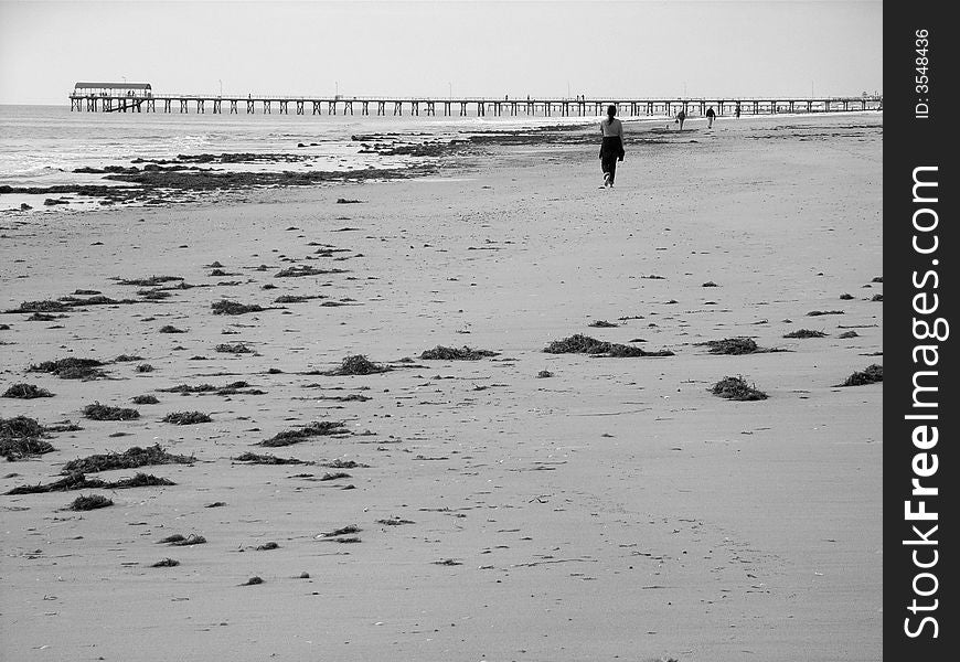 Photo taken at Henley Beach featuring the jetty (Adelaide, South Australia). Photo taken at Henley Beach featuring the jetty (Adelaide, South Australia).