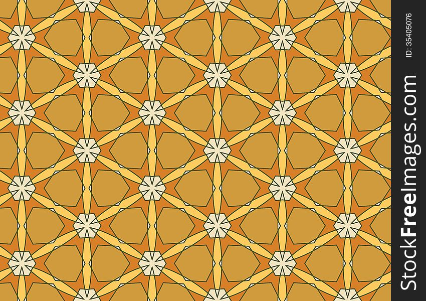 Vector seamless geometric pattern